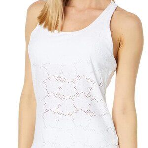 Lilly Pulitzer Asana Regular Fit Bra Tank Top Sheer Lace Pattern - NWT - Size XL